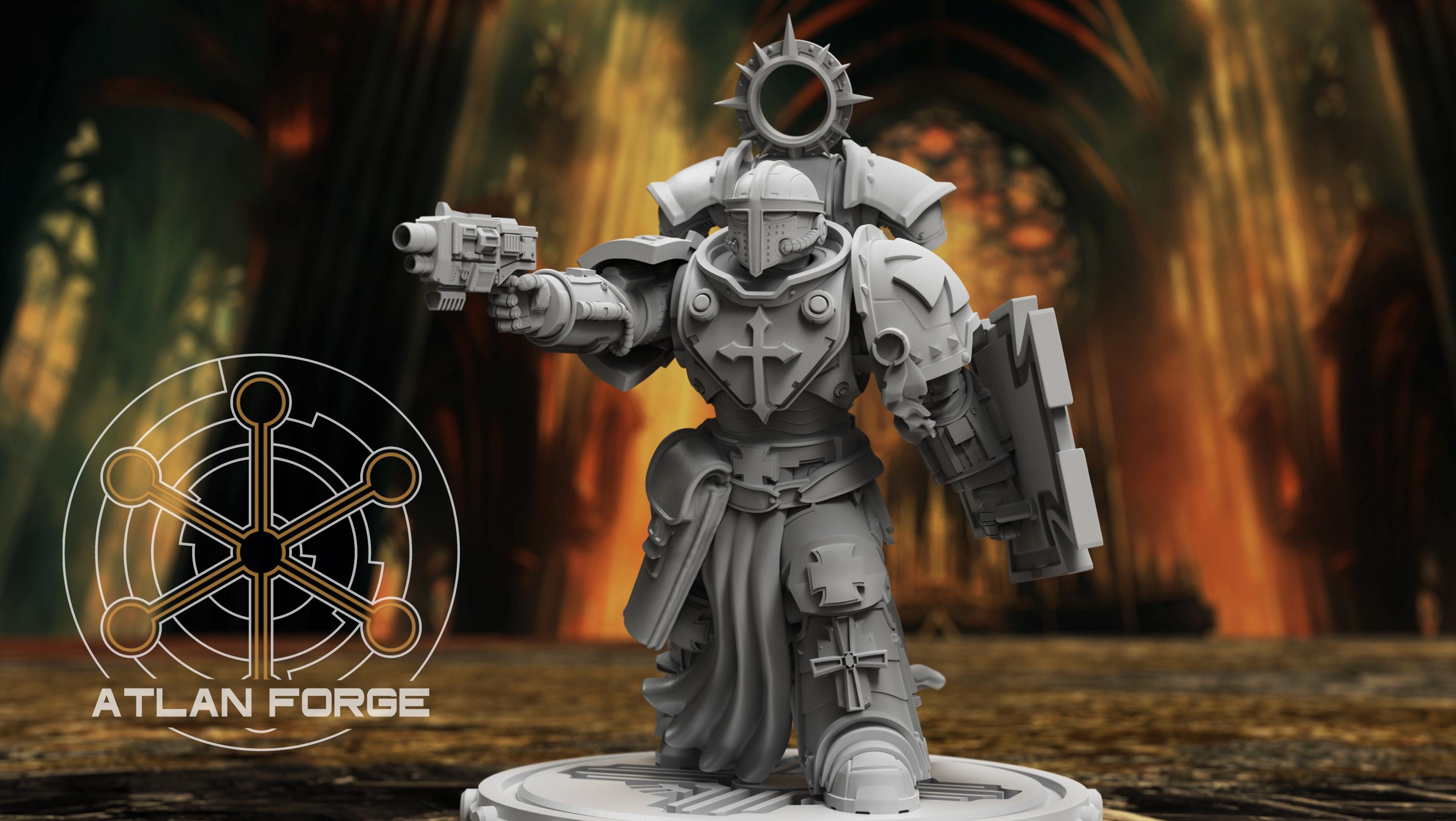 Templar-Veteranen - Dreiergruppe - Atlan Forge
