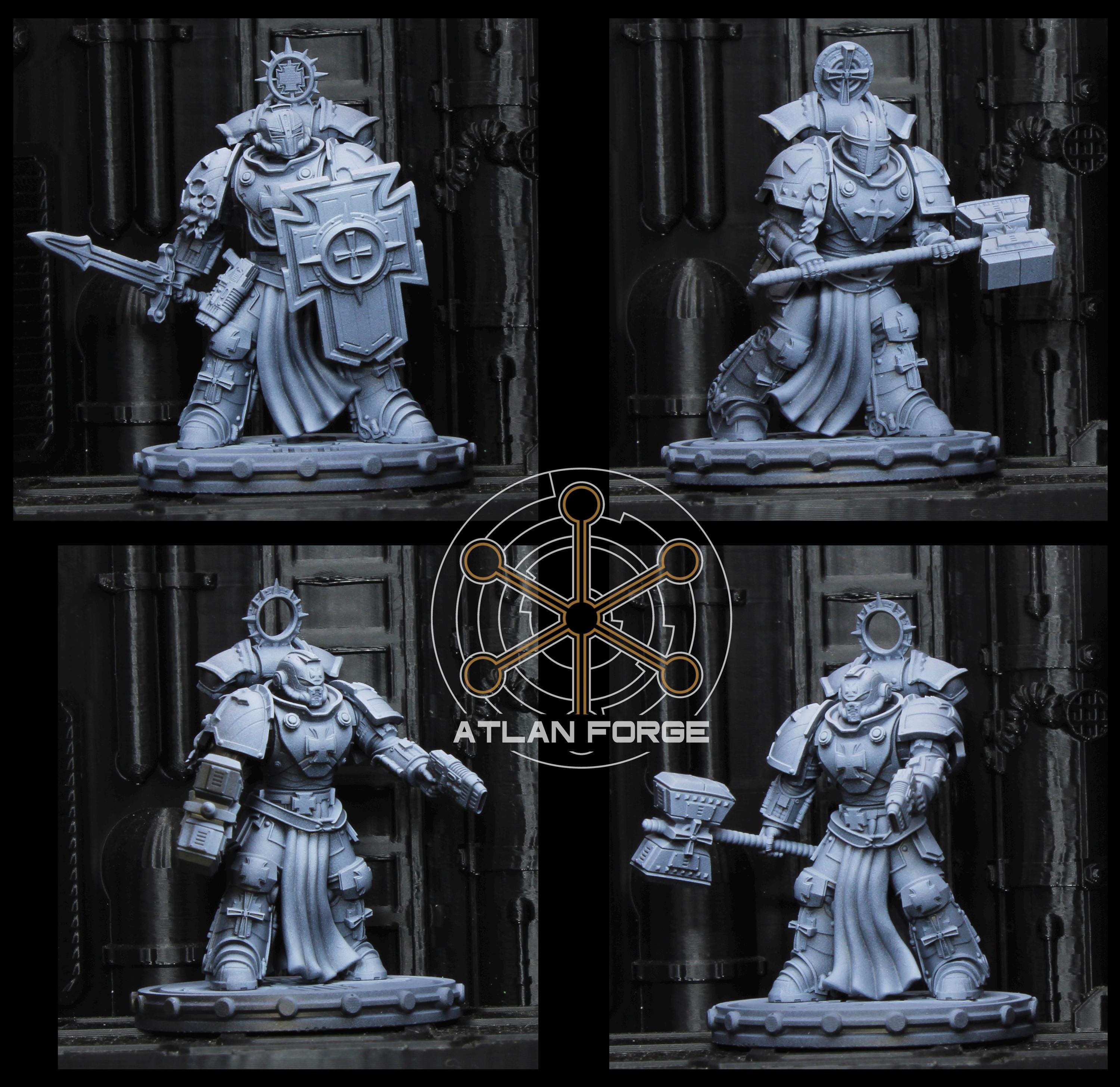 Templar-Veteranen - Dreiergruppe - Atlan Forge