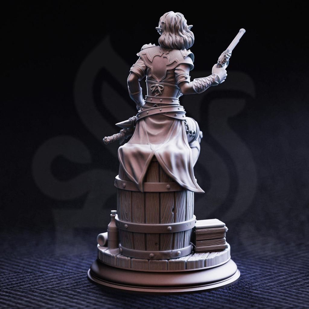 Female Elf Artificed Rogue - Priscilia Stix of Sillhide - DM Stash