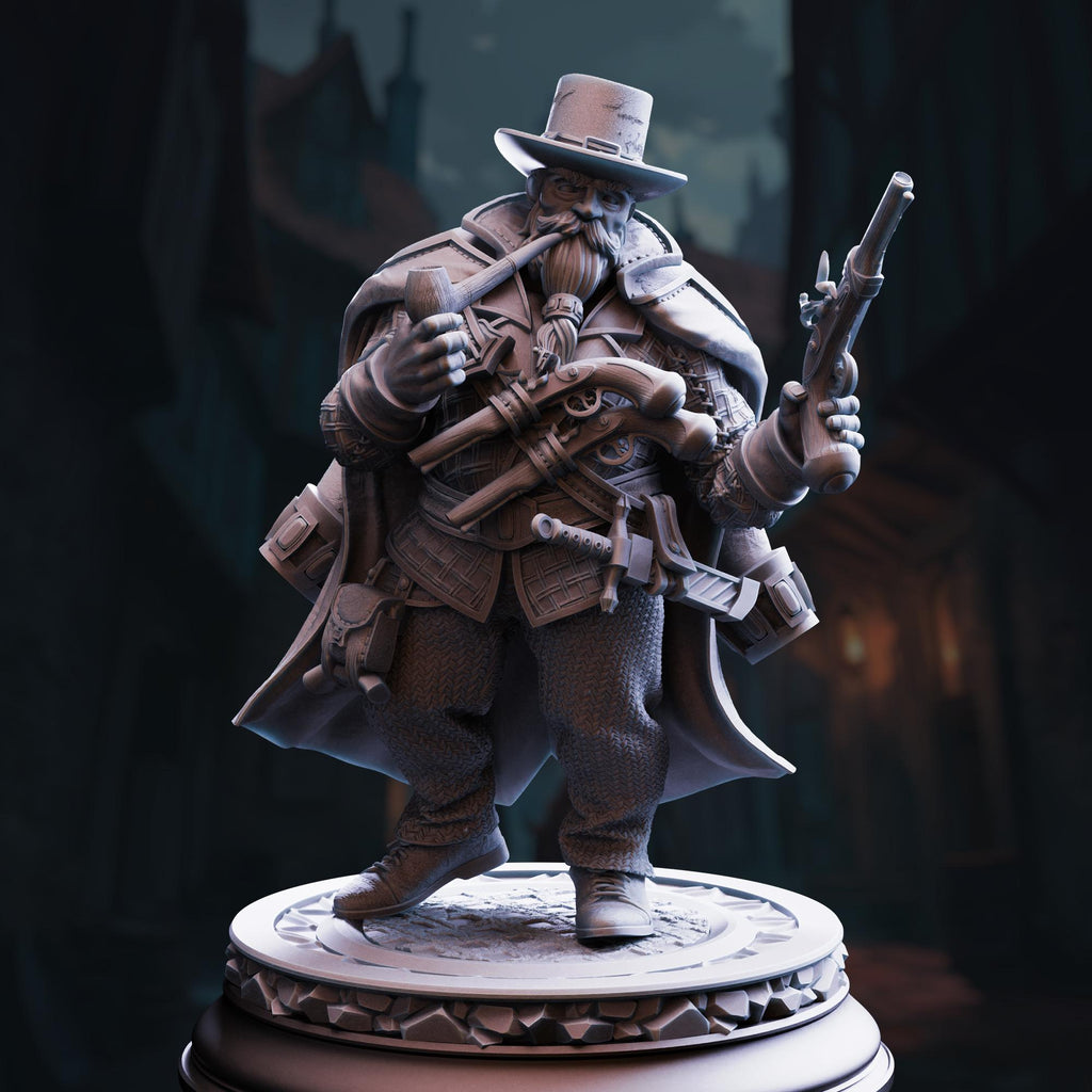 Dwarven Gunslinger - Torgrik Tall Hat - DM Stash