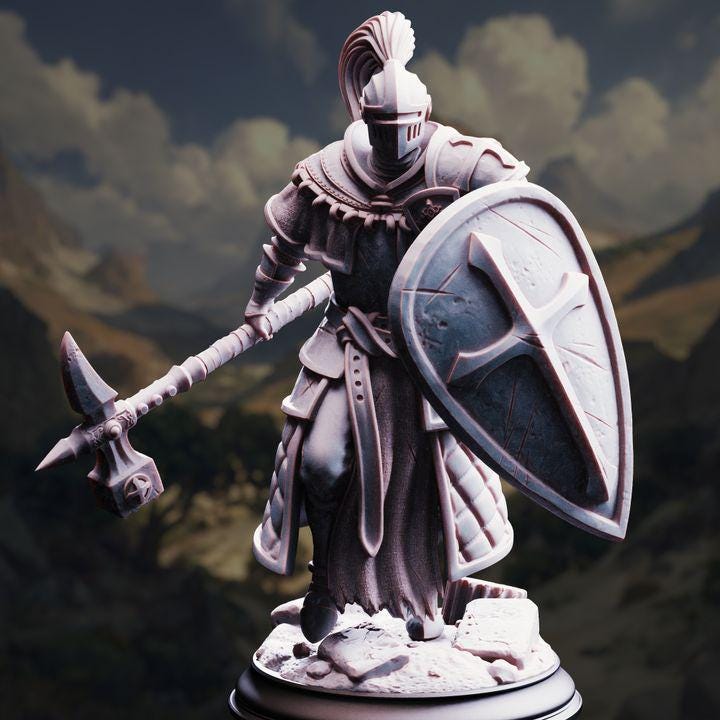 Conquest Paladin- Jeremus of Jochenia - DM Stash
