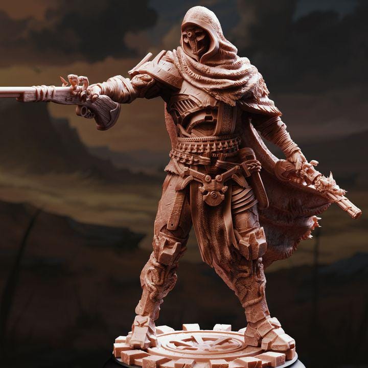 Warforged Hunter - Big Iron - DM Stash