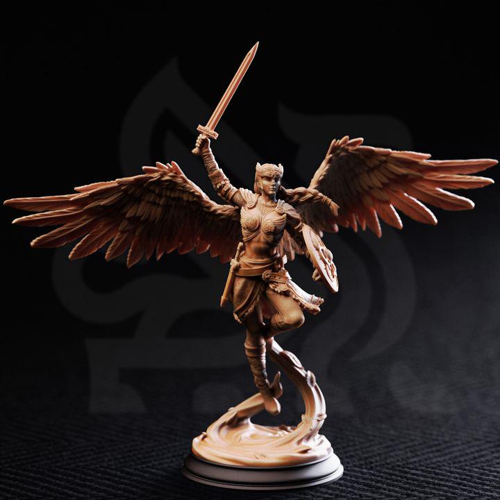 Female Valkyrie Warriors - Daughters of Death - 3 Models - DM Stash