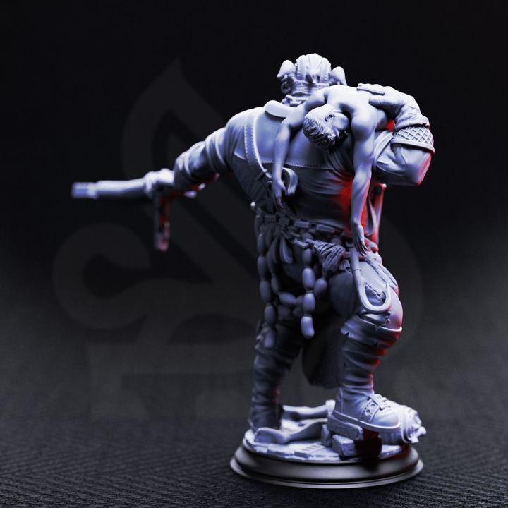 Half-Orc Chef - Gunthrak Destraz - DM Stash