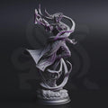 Female Drow Warlock Miniature - Zarinda, Sorceress of the Empty Planes - DM Stash