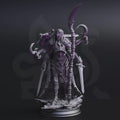 Dark Elf Monstrosity Miniature - Siltrak’thos, Knight from Beyond the Planes - DM Stash