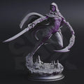 Female Drow Rogue Miniature - Xira Elineri, Assassin of the Waxing Moon - DM Stash