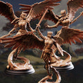 Female Valkyrie Warriors - Daughters of Death - 3 Models - DM Stash