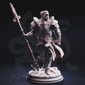 Half-Orc Paladin Fighter Miniature - Krunthar, Knight of Horauthin - DM Stash