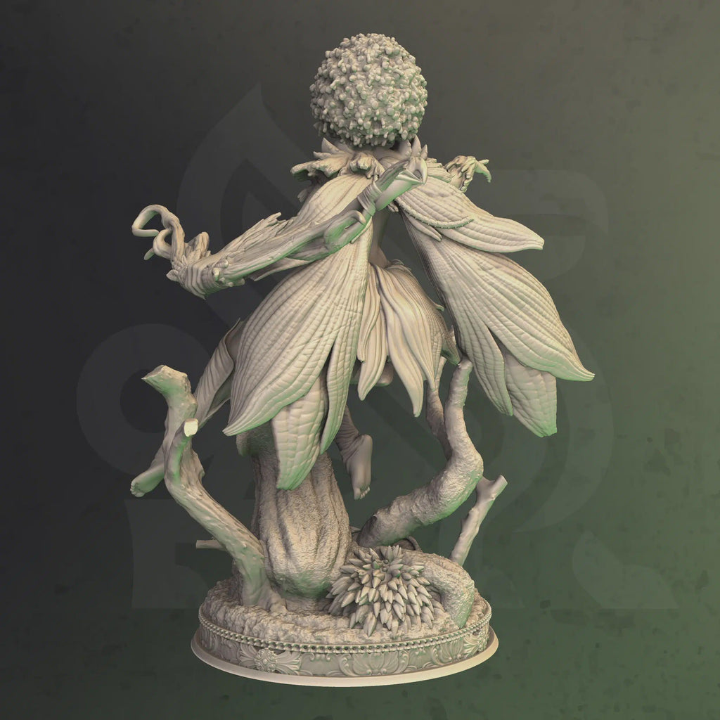 Female Dryad Druid Miniature - Elenil, Dryad of Passage - DM Stash