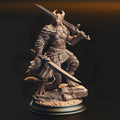 Dragonkin Barbarian Miniature - Skraa Dark-Eye - DM Stash
