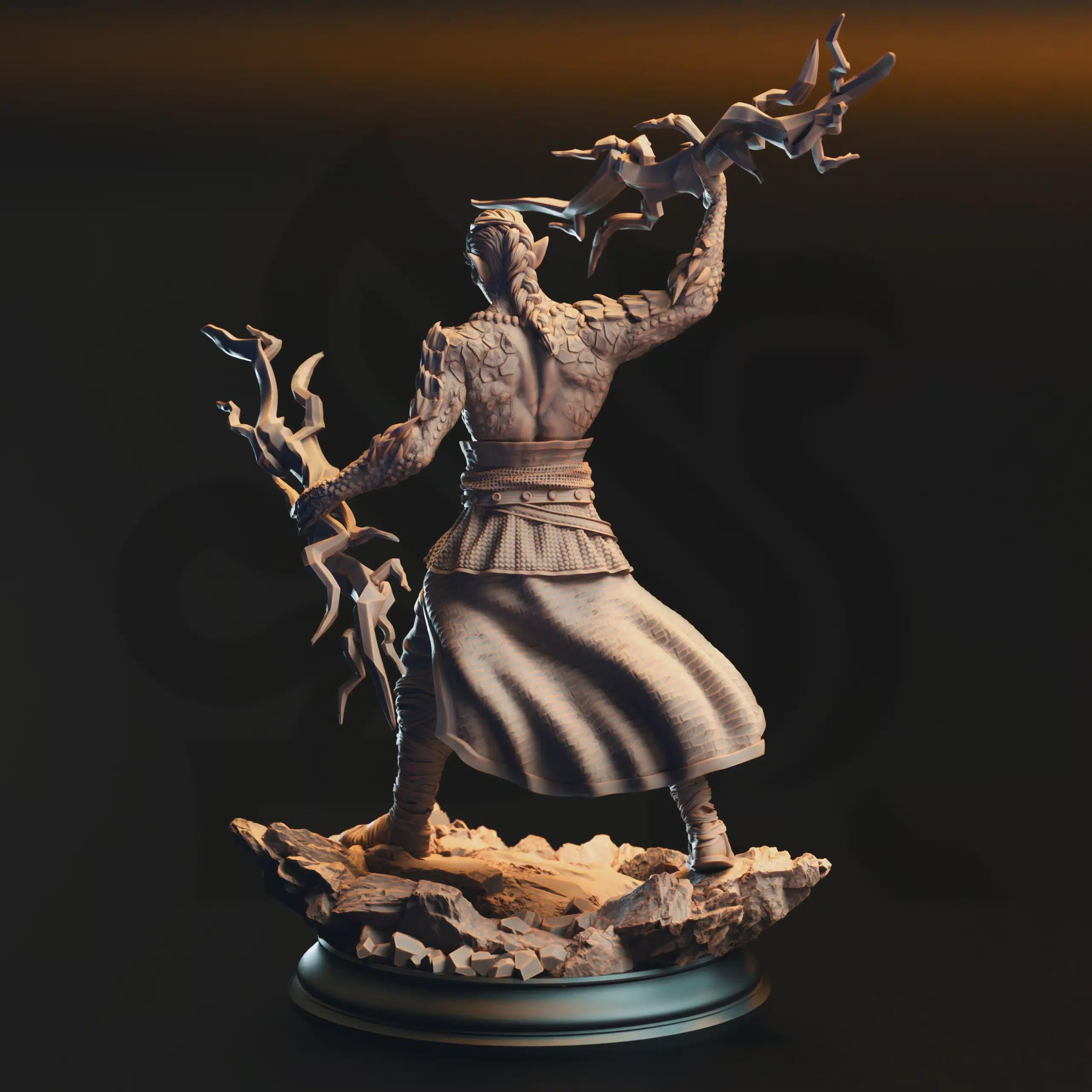 Styrax Thunderscale – Half-Dragon Sorcerer - DM Stash