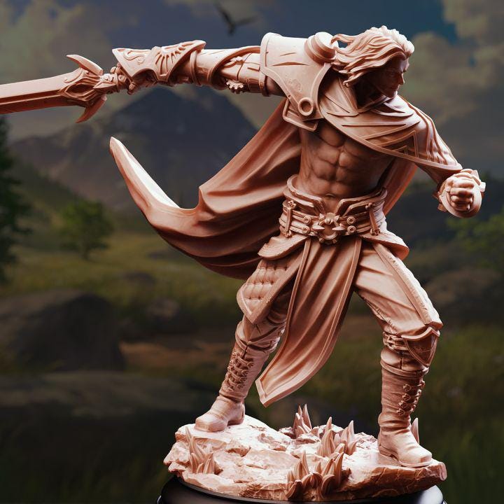 Spellsword Artificer - Illirian of the Lost Fleet - DM Stash
