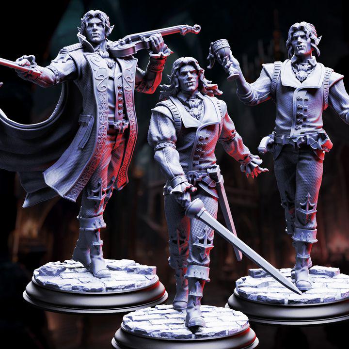 Vampire Socialites - Guests of the Masquerade - 3 Models - DM Stash