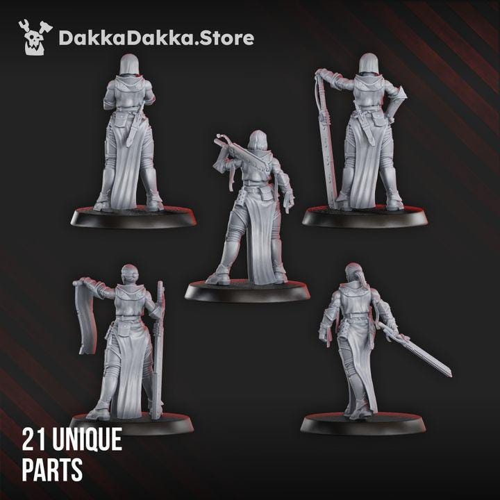 Poenitentiam War Sisters Squad (build kit) - DakkaDakka