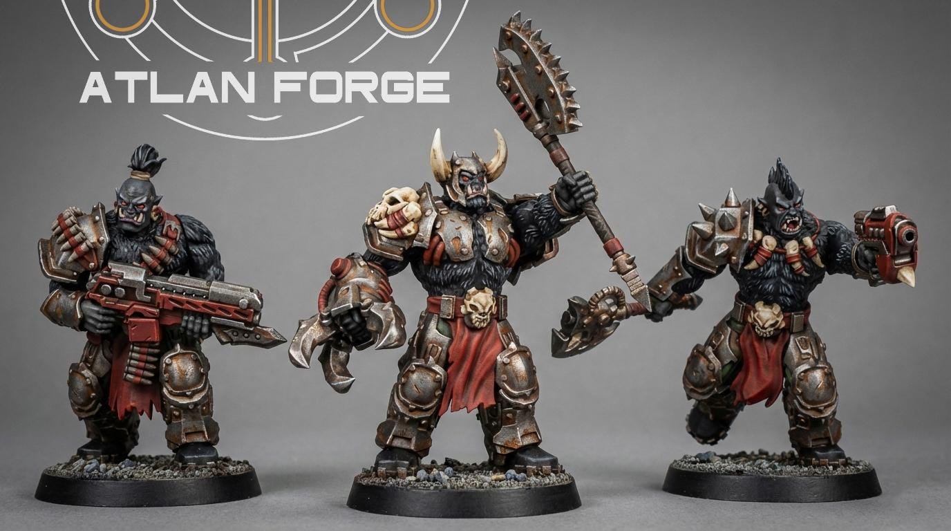 Grokk War Pack - 10 Grokks - Atlan Forge