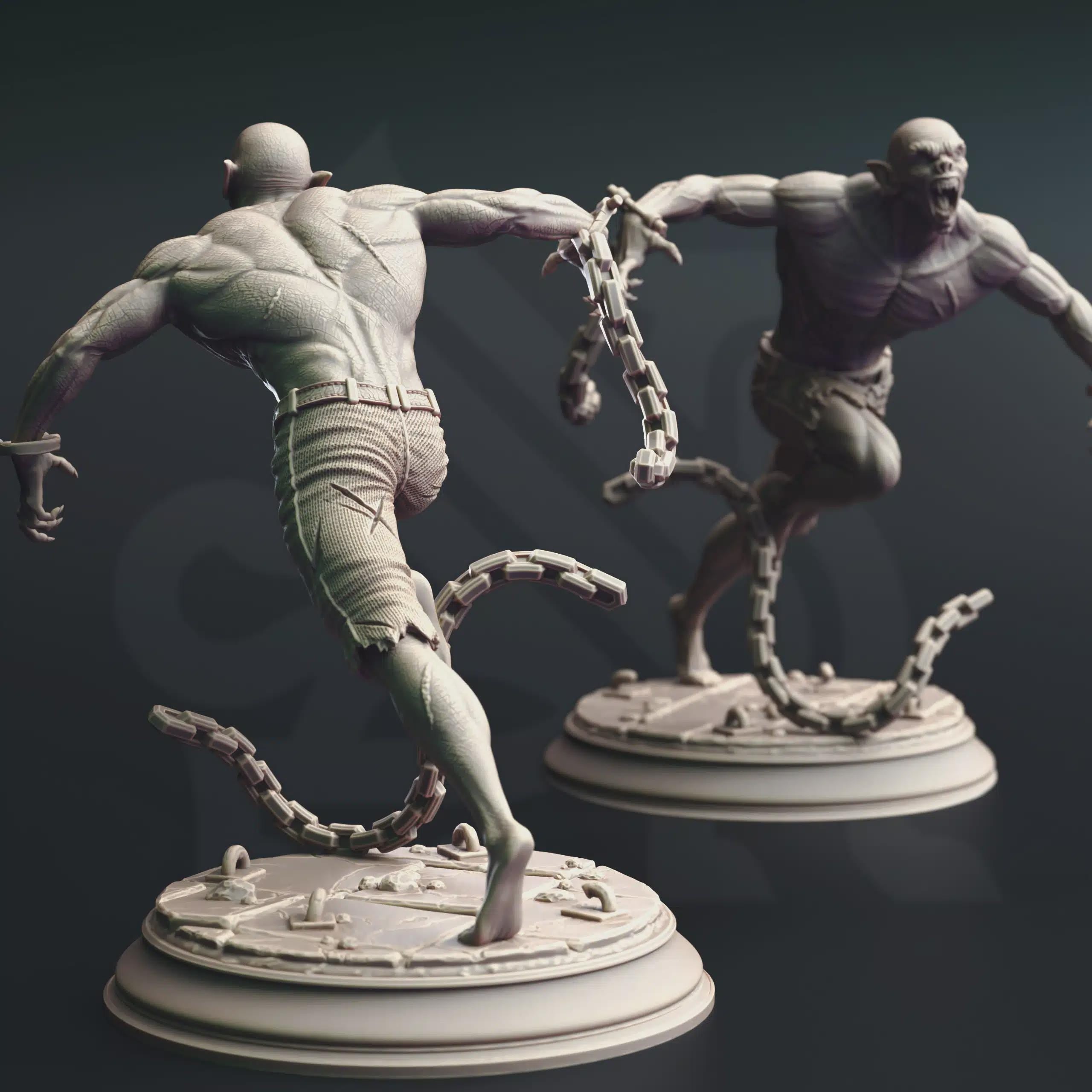 Vampire Thralls - 3 Models - DM Stash