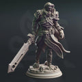 Vampire Fighter Hex Hunter Miniature - Ser Gaston, Vampire Knight - DM Stash