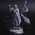 Human Psionic Paladin Miniature - Kaiar the Omniscient, Psionic Knight - DM Stash