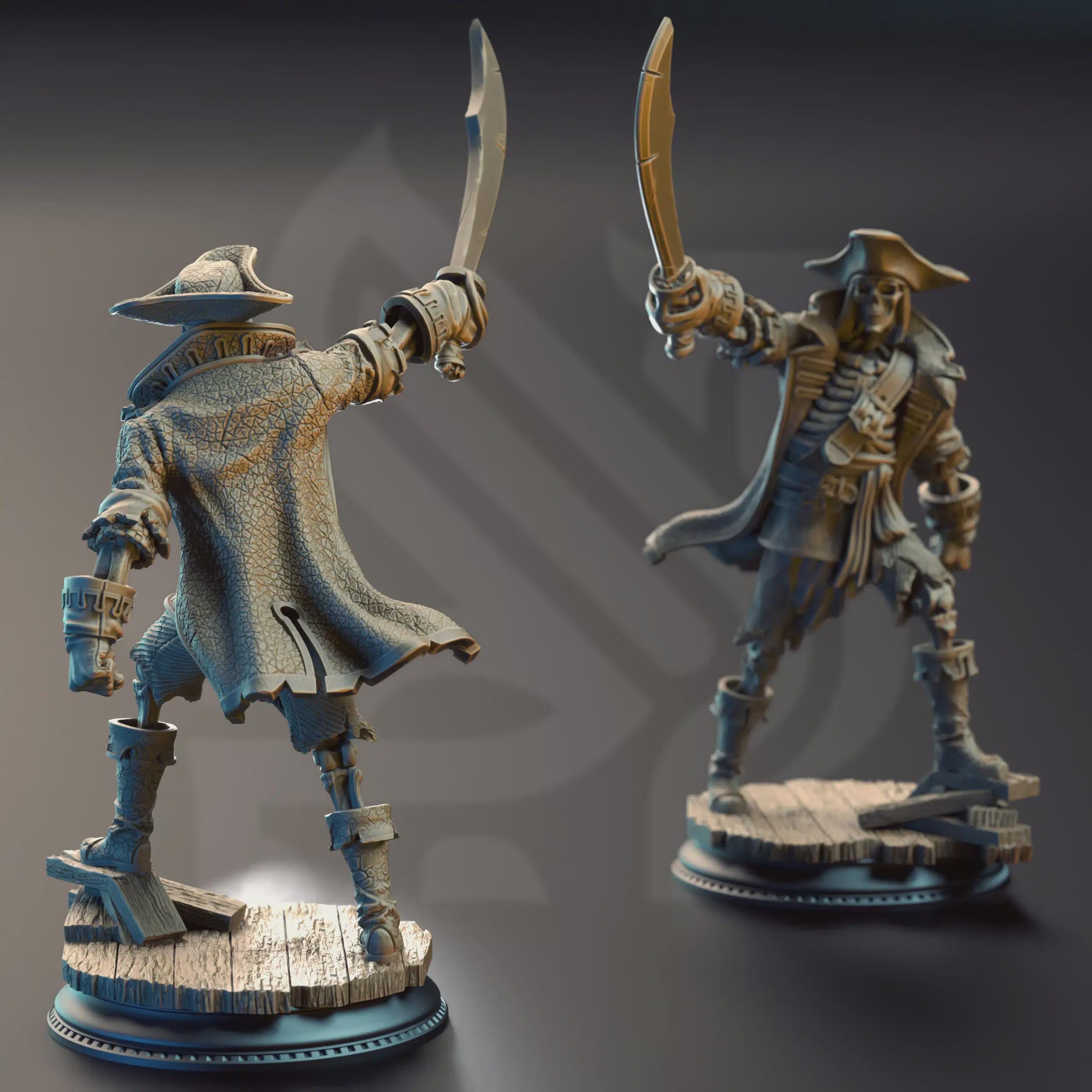Undying Scallywags – Crew of the Damned Galleon - 3 Models - DM Stash