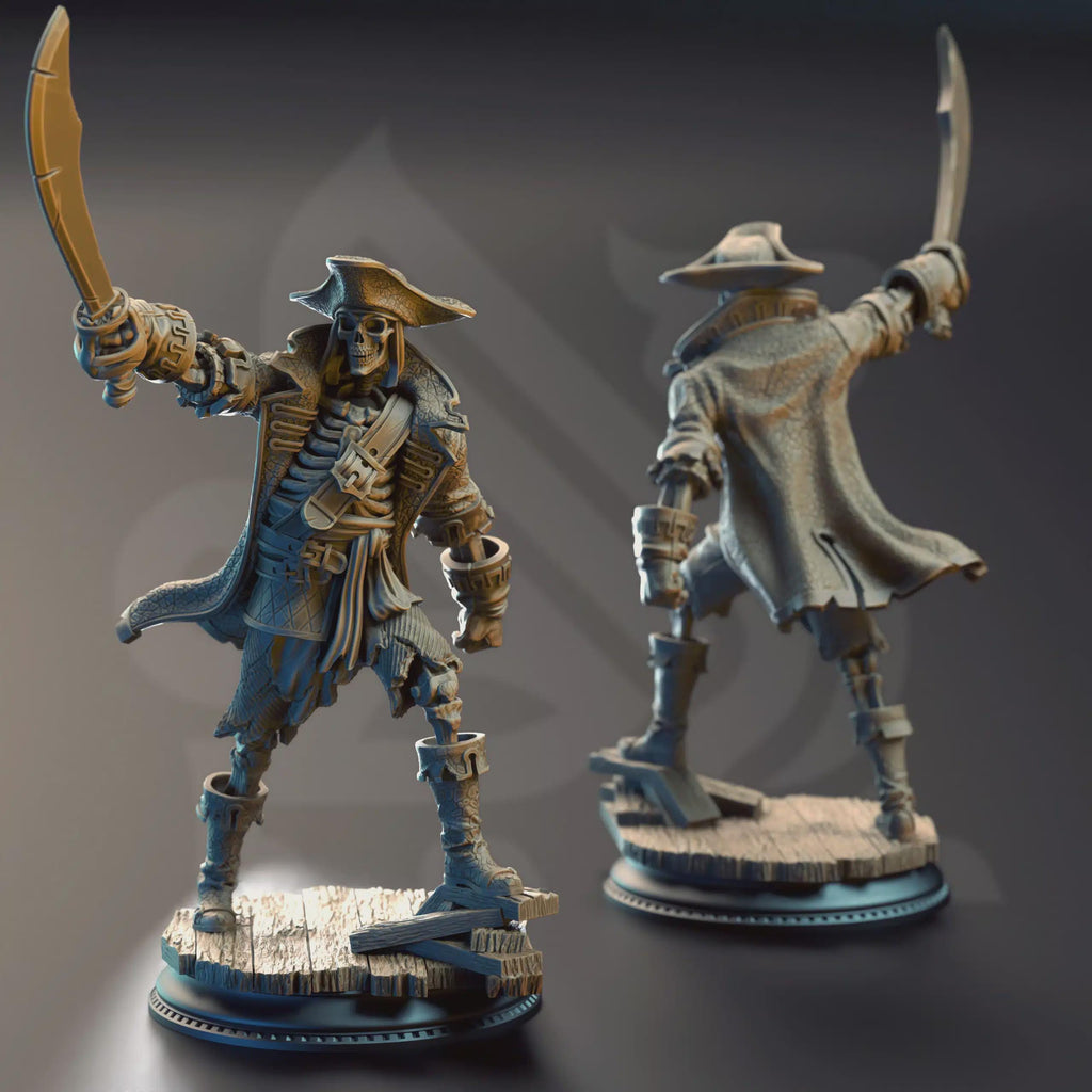 Undying Scallywags – Crew of the Damned Galleon - 3 Models - DM Stash
