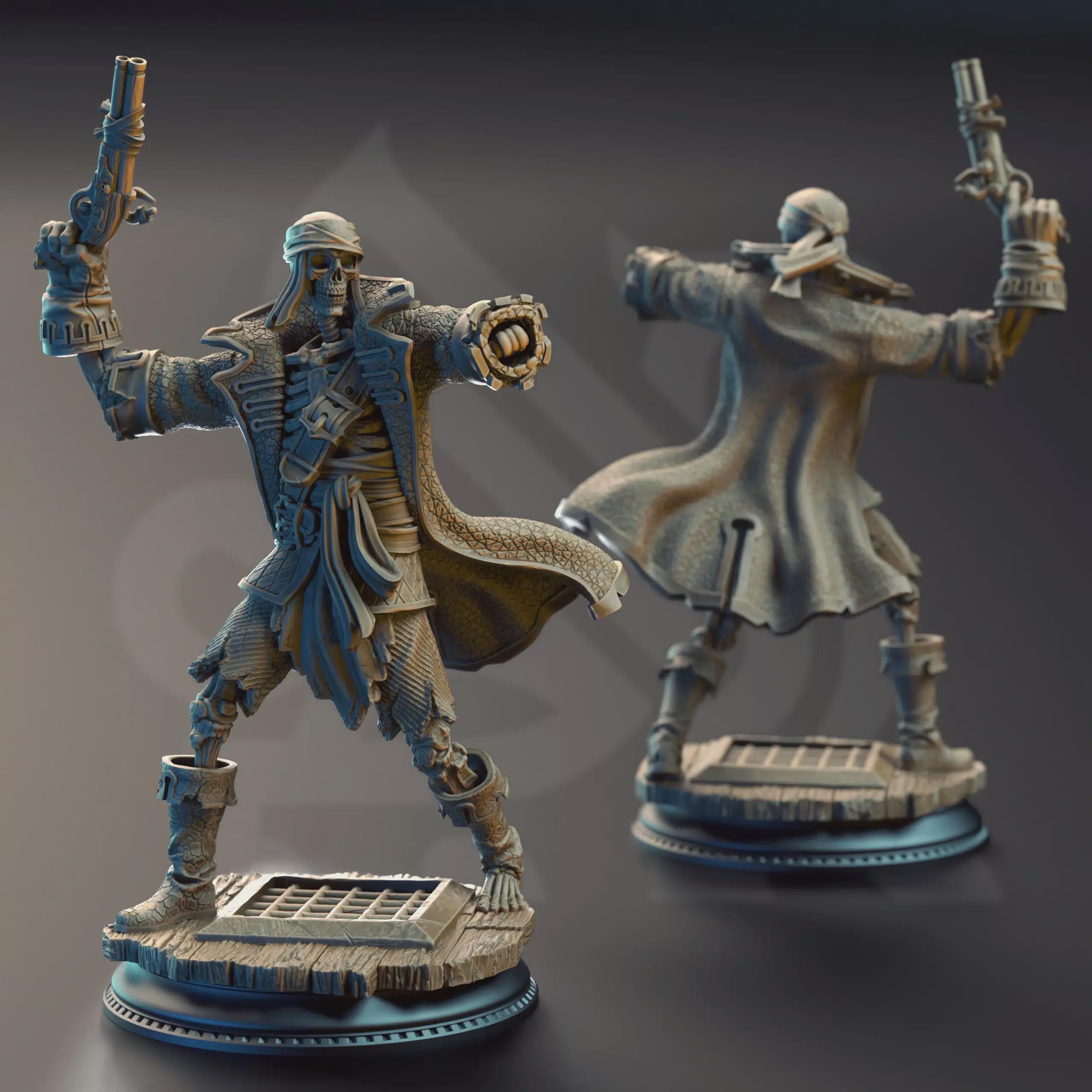 Undying Scallywags – Crew of the Damned Galleon - 3 Models - DM Stash