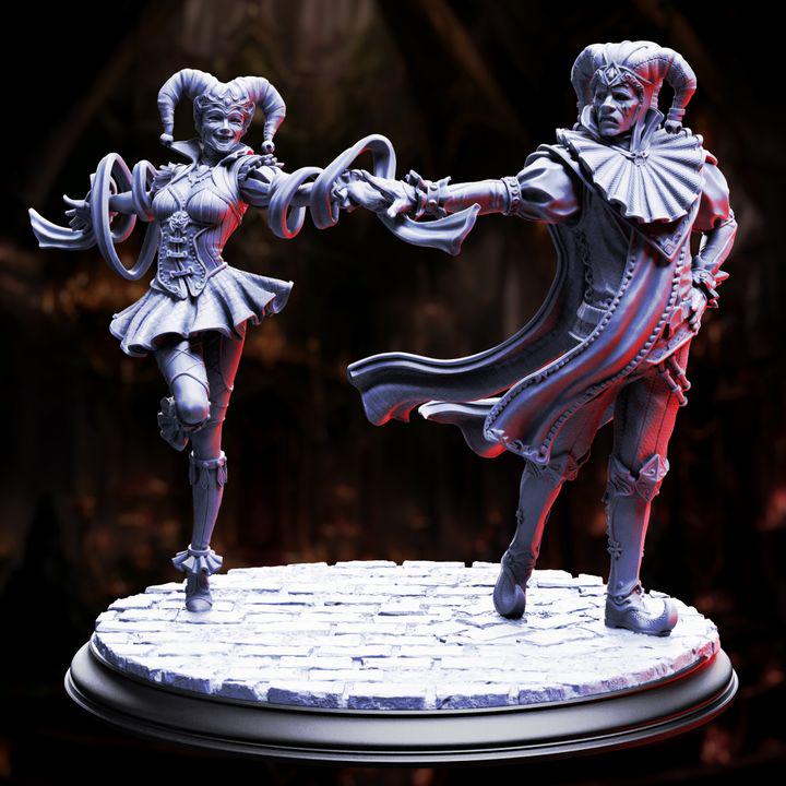 Vampire Jester Lovers - Sanguine & Melancholy (Duo Bundle) - DM Stash