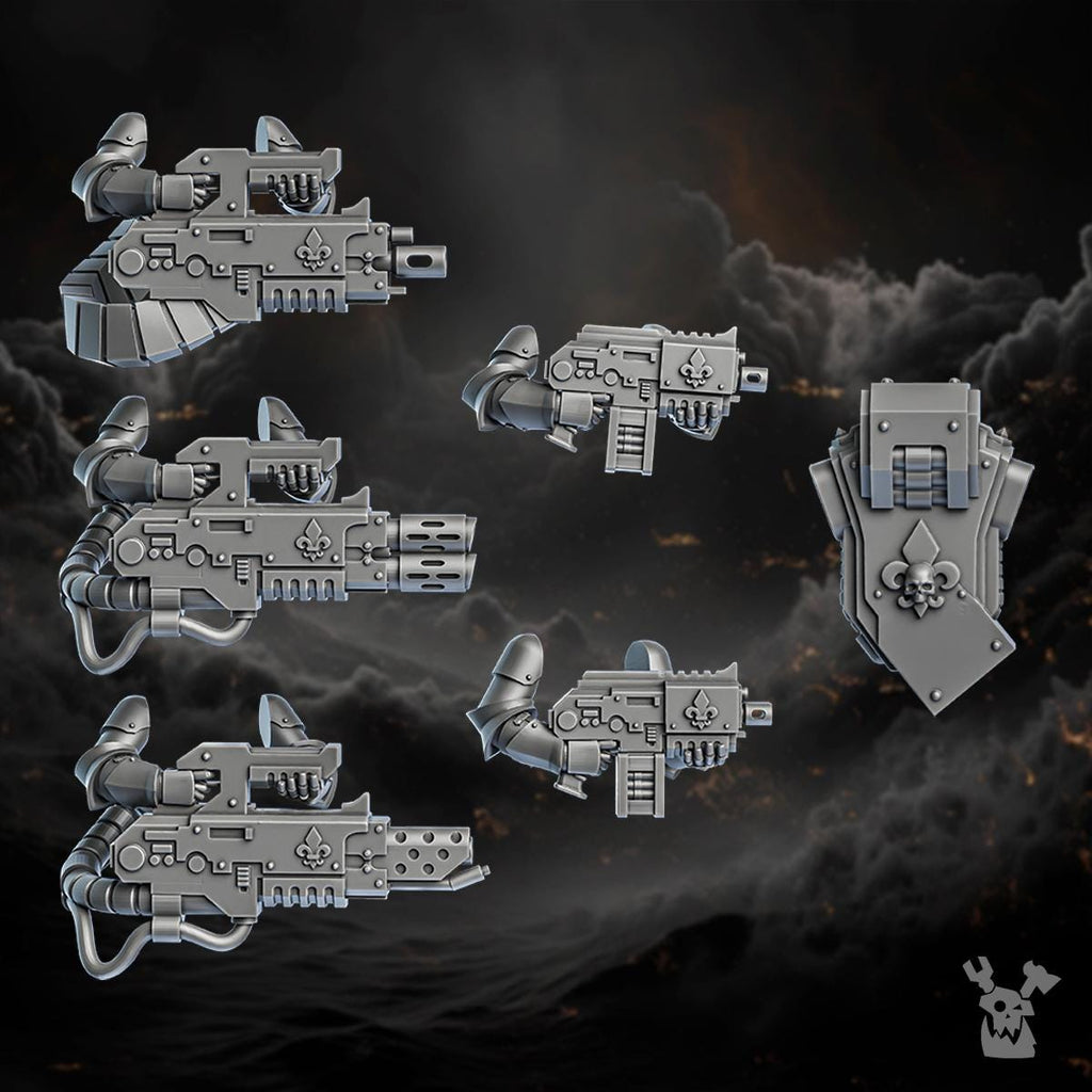 Sisters of Minor Guilt (build-kit) + Heavy Weapons Upgrade Kit - Squad of 10 - Order of Repentance - DakkaDakka