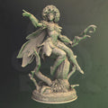 Female Dryad Druid Miniature - Elenil, Dryad of Passage - DM Stash