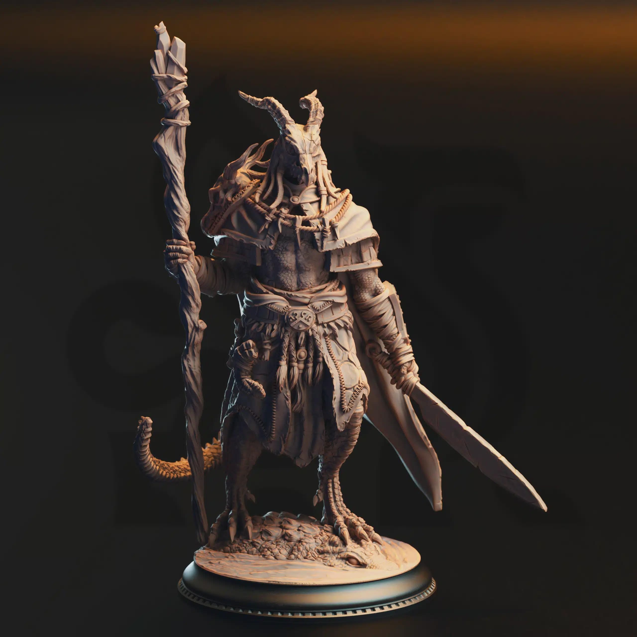 Horzin Ashen-Palm – Black Dragonkin Druid - DM Stash