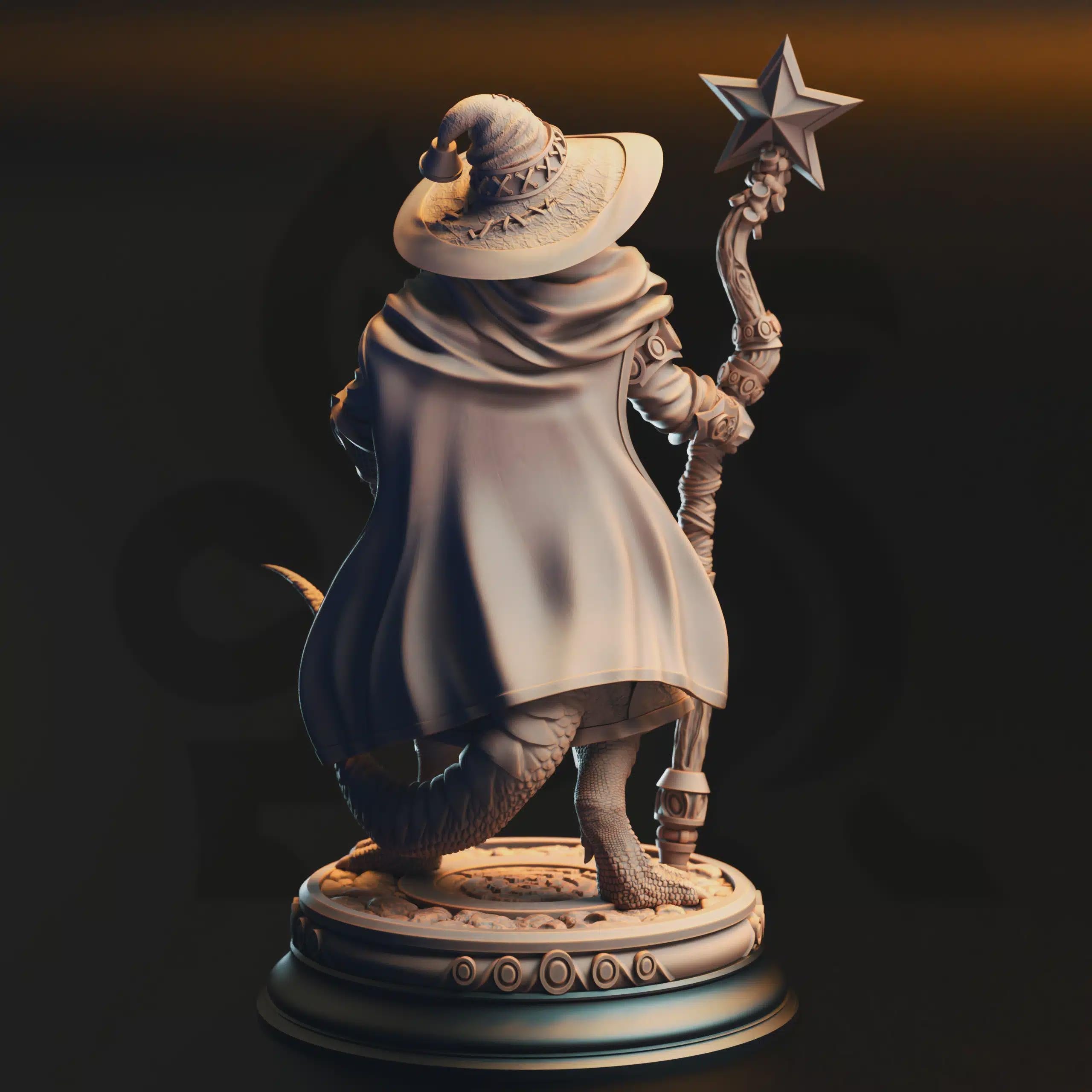 Ozmandi Starborn – Silver Dragonkin Sorcerer - DM Stash