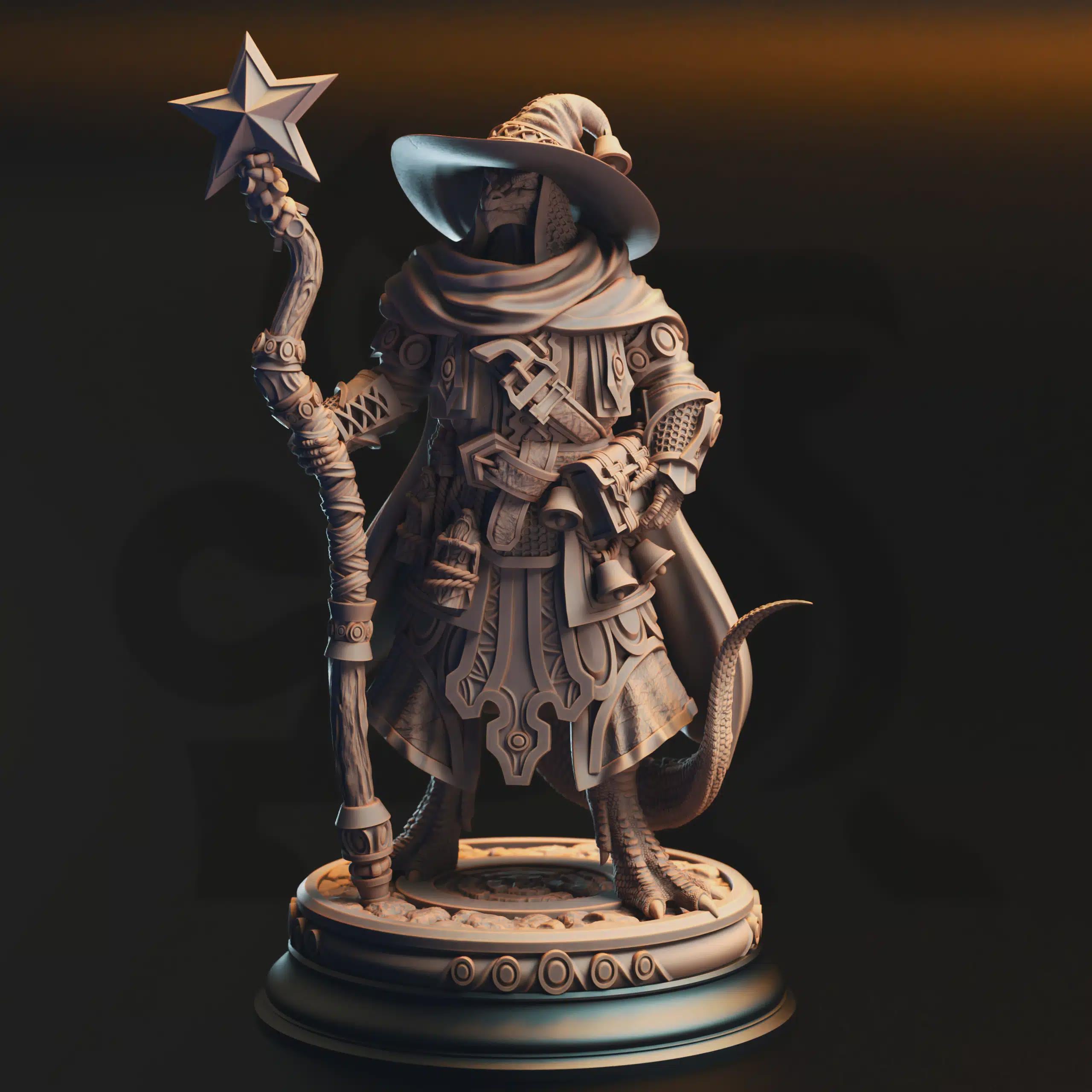 Ozmandi Starborn – Silver Dragonkin Sorcerer - DM Stash