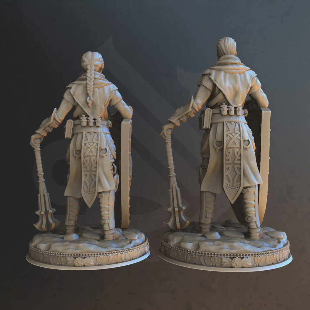 Knight of The Dawn – Arkeus/Arkina (Two Models) - DM Stash