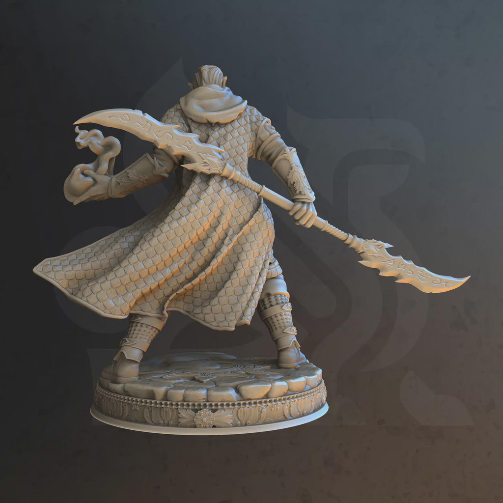 Elf Paladin Miniature - Rolen, Blade of Wisdom - DM Stash