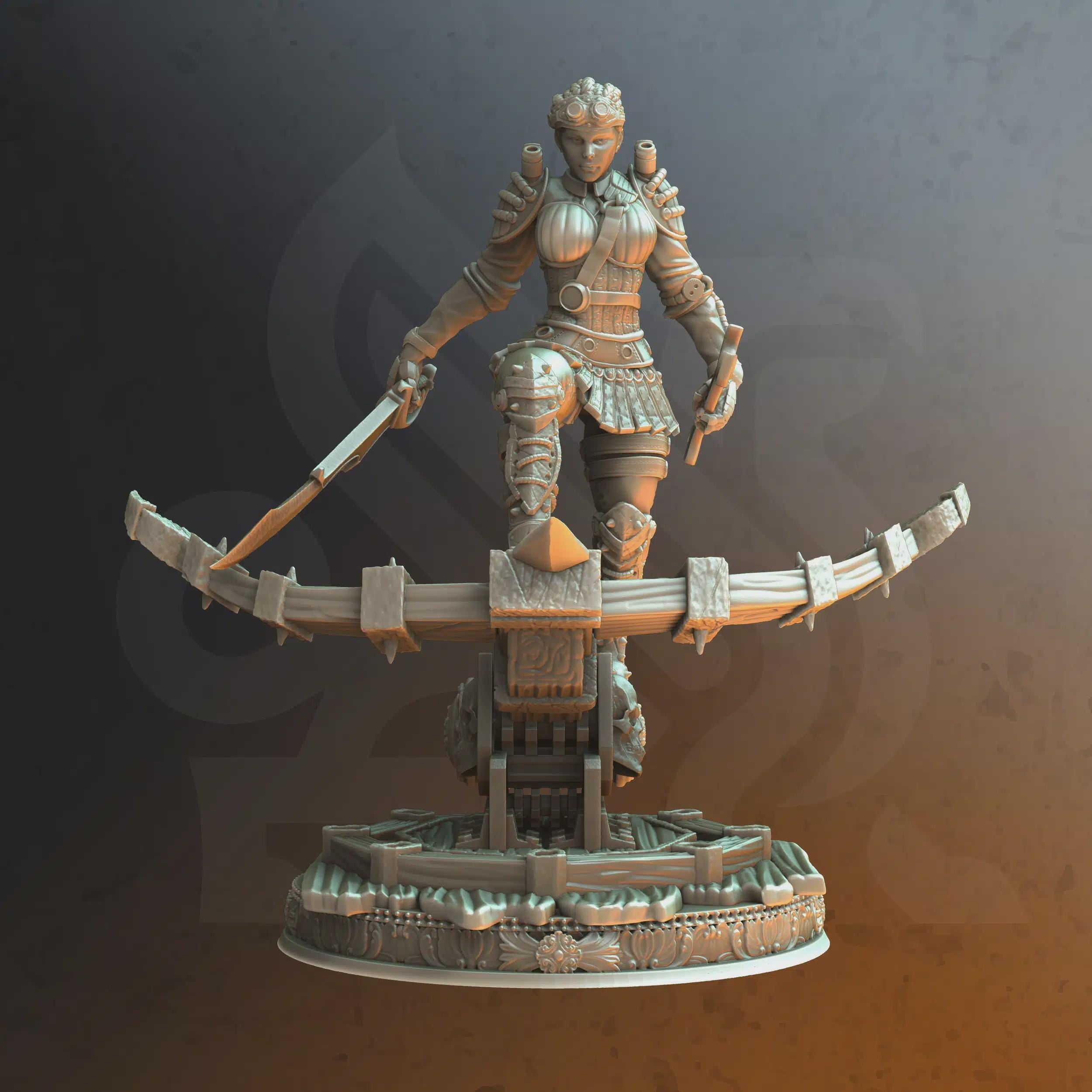 Female Human Artificer - Frida Lars, Ingeniør - DM Stash