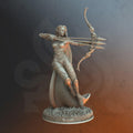 Female Elf Ranger Miniature - Sairena, Divine Archer - DM Stash