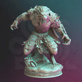 Lycanthrope Fighter Miniature - Loghain, Werewolf Knight - DM Stash