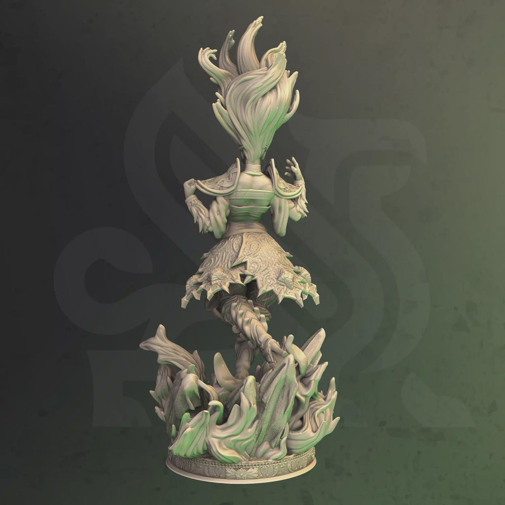 Female Elf Wizard Sorcerer Miniature - Erimila, Fey Elf Sorceress - DM Stash
