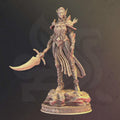 Female Elf Paladin Miniature - Tyriana, Blade of Faith - DM Stash