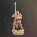Dragonkin Paladin Miniature - Krimmdar, Knight-Faith - DM Stash