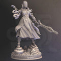 Female Elf Wizard Miniature - Elaina Naire, The Deathbringer - DM Stash