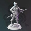 Female Human Ranger Miniature - Shapeshifter - Adana White - DM Stash