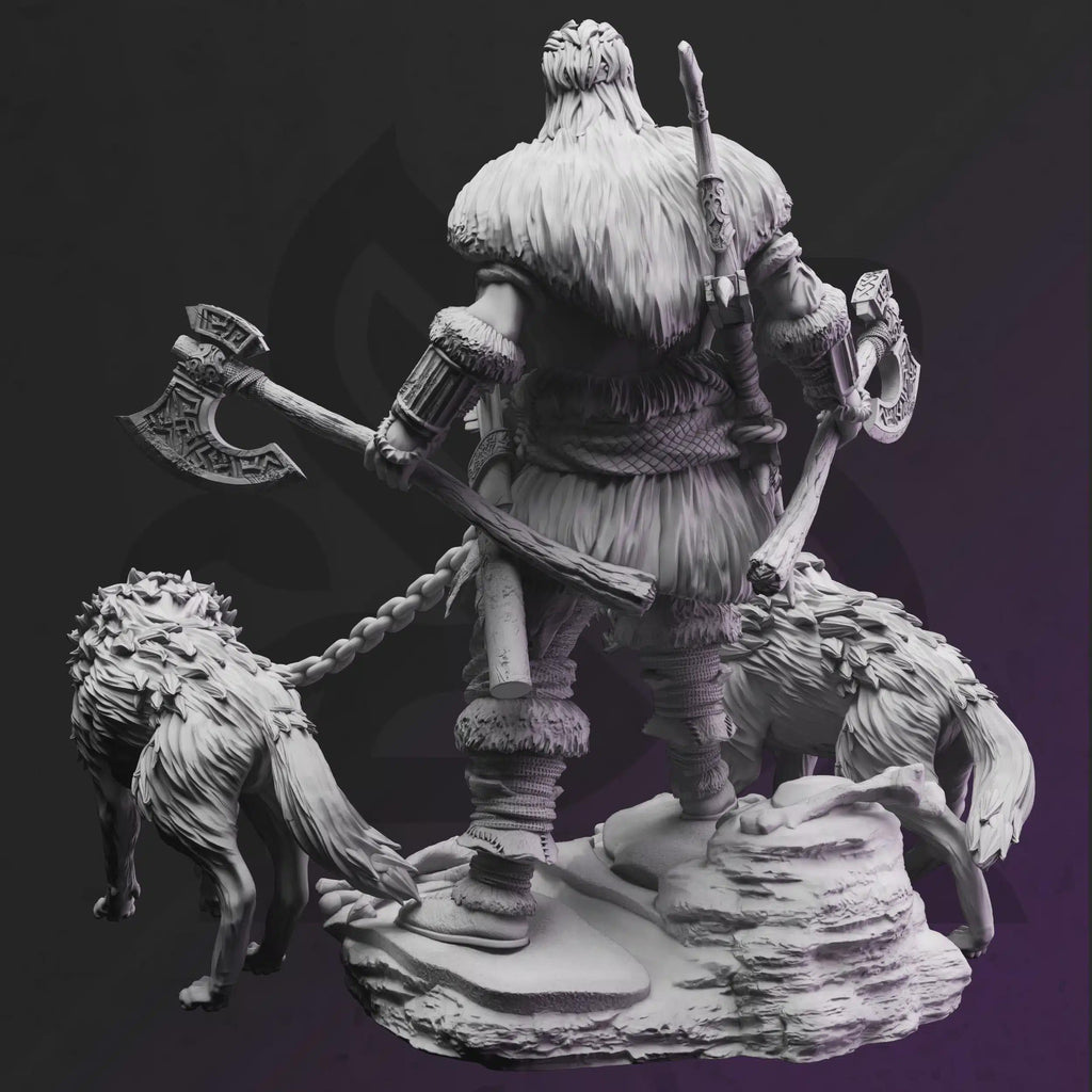 Goliath Barbarian Ranger - Wajoski, Houndmaster - DM Stash