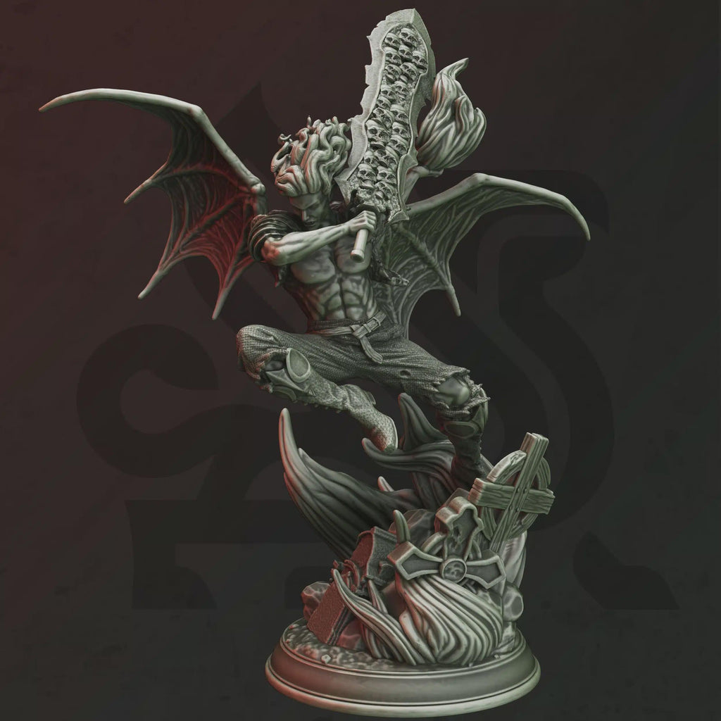 Vampire Fighter Miniature - Almenhier Thrasliche, Alpha Vampire - DM Stash