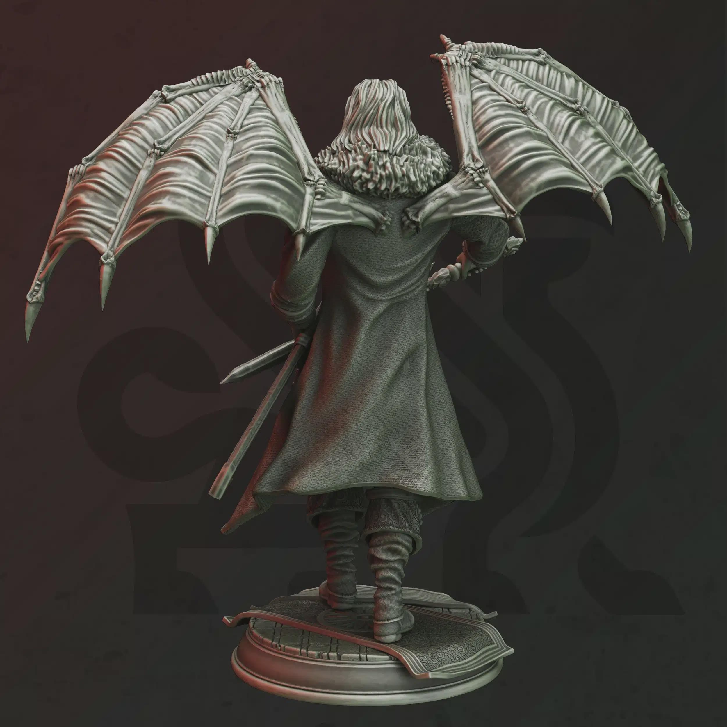 Male Vampire Fighter - Duke Strauss  - DM Stash