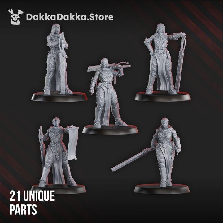 Poenitentiam War Sisters Squad (build kit) - DakkaDakka
