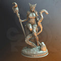 Female Elf Druid Miniature - Rheda The Revered - DM Stash