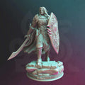 Elf Paladin Miniature - Yinsylim, Paladin of Erdryidion - DM Stash