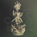 Female Elf Wizard Sorcerer Miniature - Erimila, Fey Elf Sorceress - DM Stash