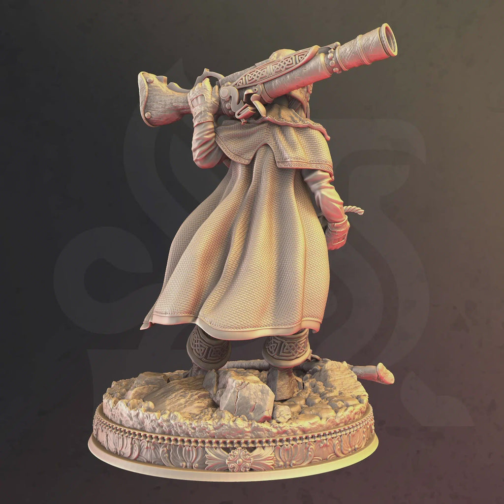 Female Dwarf Gunslinger - Brumhilda, Dwarven Hunter - DM Stash